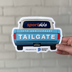 10th Anniversary Tailgate Magnet